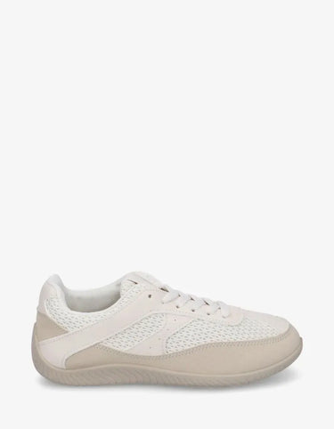 Women's Sneakers en simili et toile - Beige - Premium Everyday Sneak - product image 1