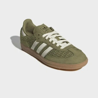 Adidas Samba OG "Artisan Green" Edition | The "Crochet" Samba VIP - women’s fashion sneaker at Kickarena