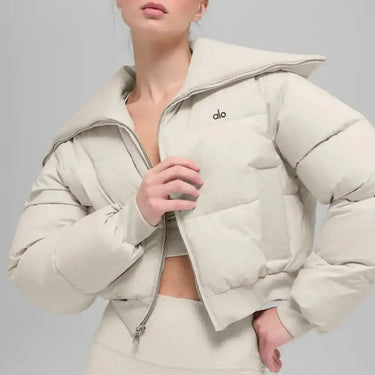 The Alo Yoga Captivate Wide-Collar Cropped Puffer - Premium Everyday - product image 3