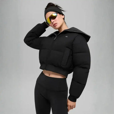 The Alo Yoga Captivate Wide-Collar Cropped Puffer - Premium Everyday - product image 2