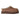 Classic Chestnut brown UGG Tazz slippers with platform sole, essential fall footwear for matching with denim and oversized sweaters.