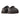 UGG Tazz dark grey suede clogs with embroidered braid collar, a must-have for those who love versatile and comfortable neutral footwear.