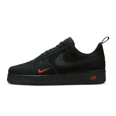 Nike Air Force 1 Multi Swoosh Black/Crimson - women’s fashion sneaker at Kickarena