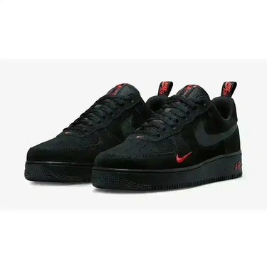 Nike Air Force 1 Multi Swoosh Black/Crimson - women’s fashion sneaker at Kickarena