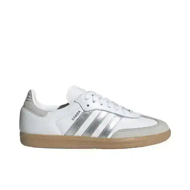 Women's Samba OG White Silver Metallic Grey - Premium Everyday Sneak - product image 2
