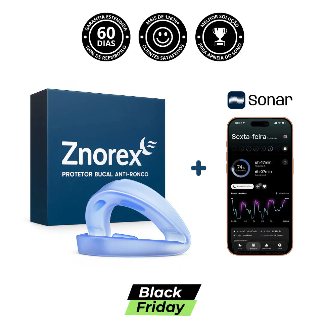 Protetor Bucal Anti-Ronco Znorex®