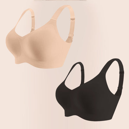 V-Neck Full Cup Seamless Everyday Bra