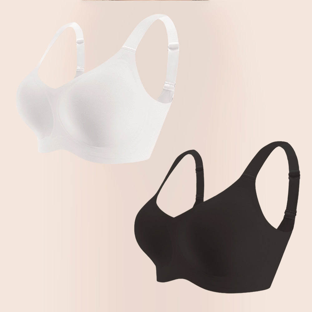 V-Neck Full Cup Seamless Everyday Bra