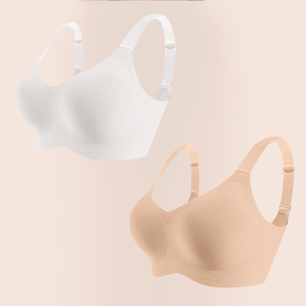 V-Neck Full Cup Seamless Everyday Bra