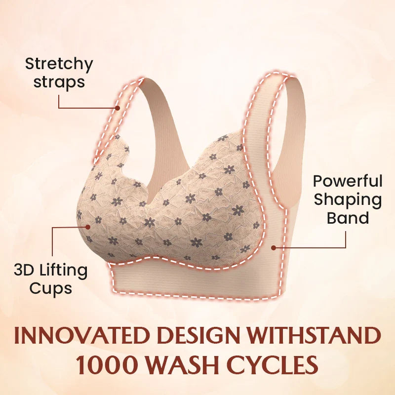 4pcs Seamless Wire-free Push-up Bra (BUY 1 GET 3 FREE)
