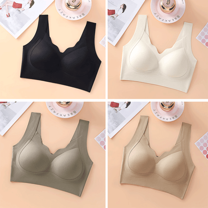 4pcs Seamless Wire-free Push-up Bra (BUY 1 GET 3 FREE)