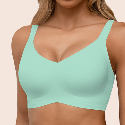 V-Neck Full Cup Seamless Everyday Bra