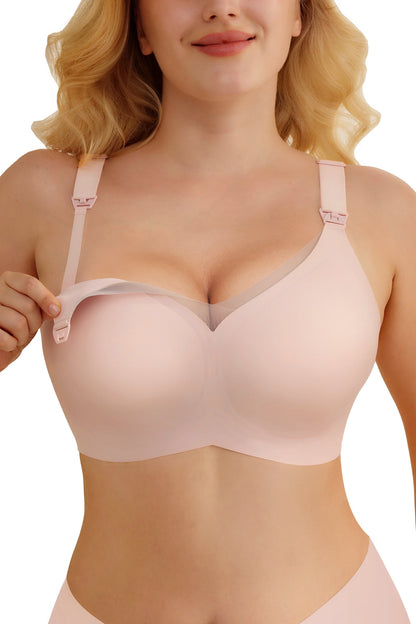 Nursing Bras for Breastfeeding Mesh Lace Seamless Maternity Bra Pregnancy Sleep Wireless Pumping Bralette