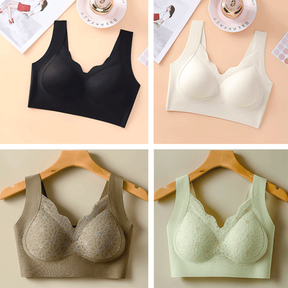 4pcs Seamless Wire-free Push-up Bra (BUY 1 GET 3 FREE)
