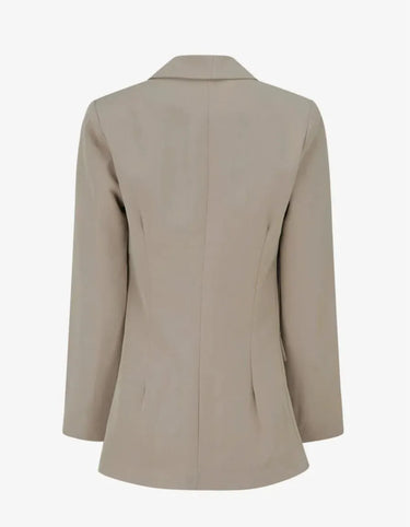 Blazer uni à poches décoratives - Taupe - Premium Everyday Style - product image 2