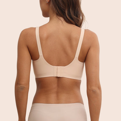 Ultra Soft Deep V-neck Full Cup Seamless Nursing Bra