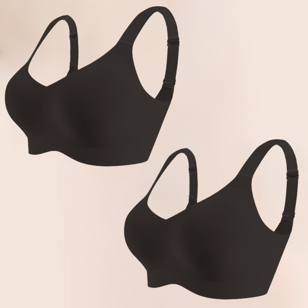 V-Neck Full Cup Seamless Everyday Bra