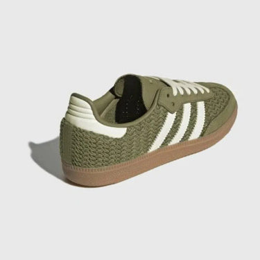 Adidas Samba OG "Artisan Green" Edition | The "Crochet" Samba VIP - women’s fashion sneaker at Kickarena