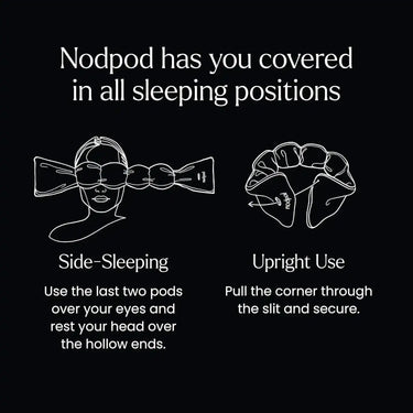 Dual-Temp Weighted Sleep Pod NodPod's Weighted Blanket For Your Eyes - product image 4
