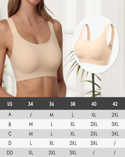 Wireless Longline Full Coverage Bras