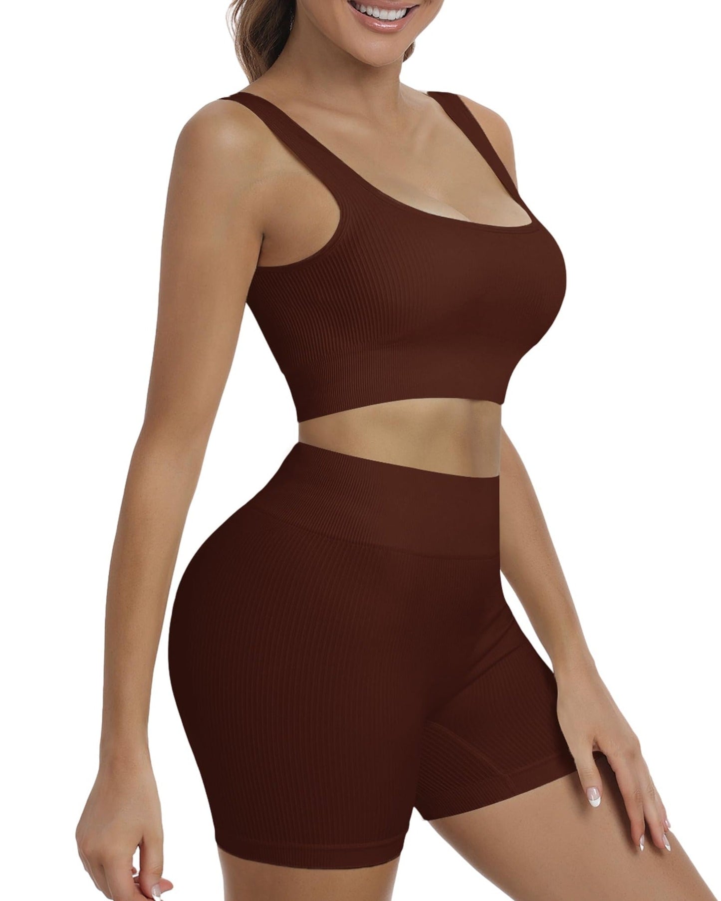 Women Workout Sets 2 Piece Yoga Outfits