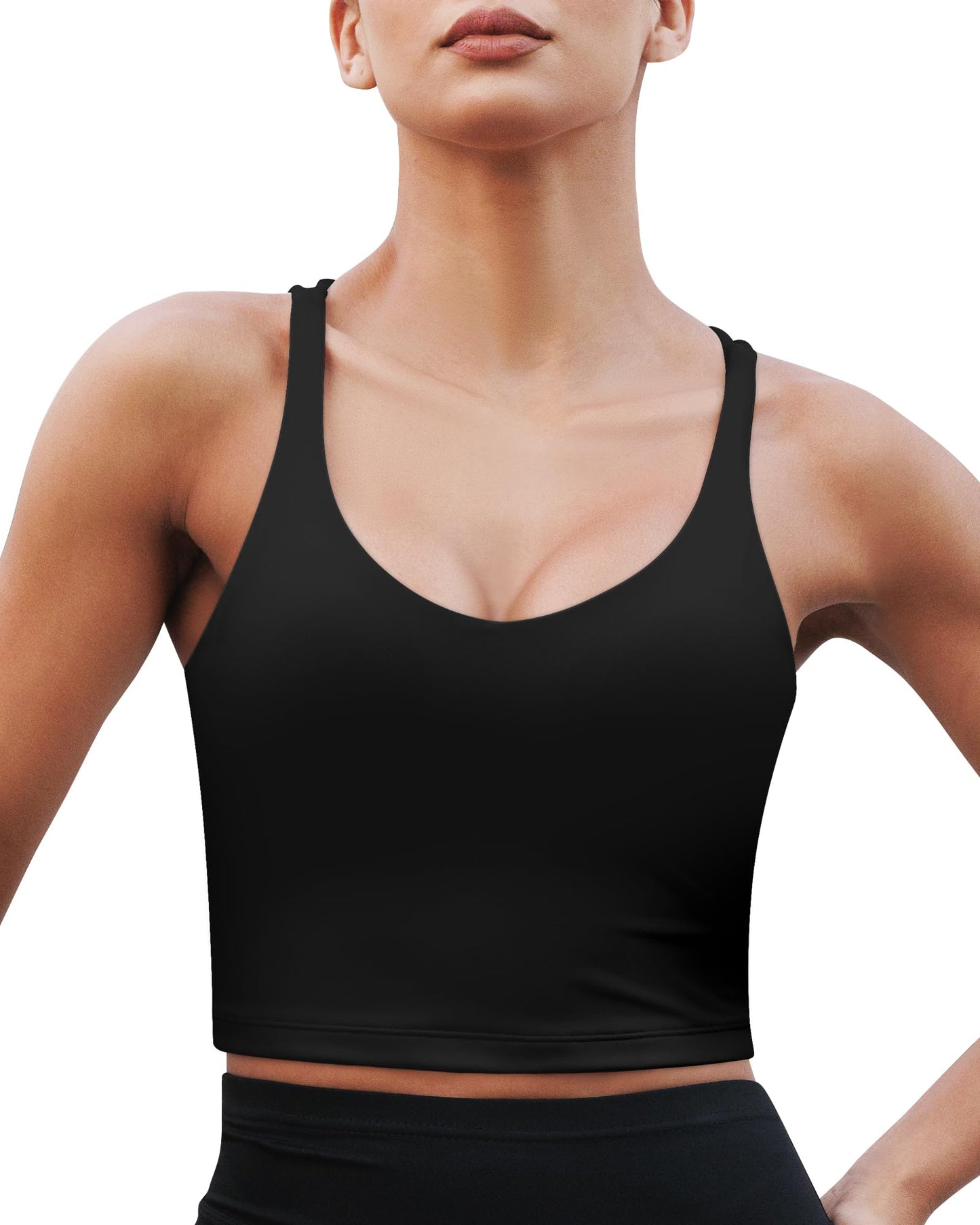 Workout Tank Tops with Built in Bra