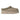 UGG Tazz sand suede slippers with embroidered collar, perfect for spring transition outfits and cozy summer evenings outside everyday.