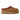Beige UGG Tazz platform slippers in mustard seed color, perfect for neutral aesthetic outfits and clean minimalist fashion looks.
