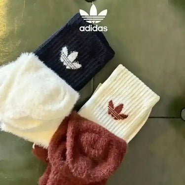 Adidas Fluffy Premium Socks – Ultra Soft Comfort - women’s fashion sneaker at Kickarena