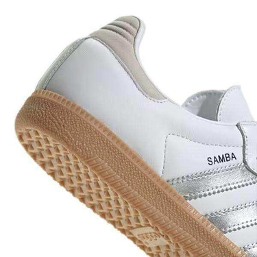 Women's Samba OG White Silver Metallic Grey - Premium Everyday Sneak - product image 3